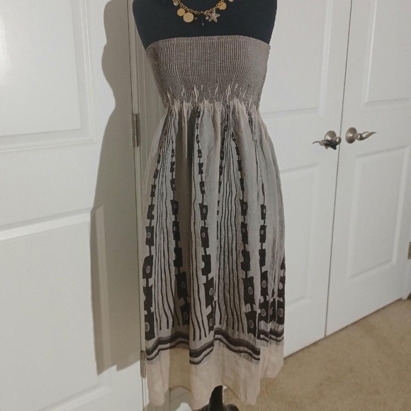 ANTHROPOLOGIE by LAPIS Convertible Tube Dress/Skirt - Picture 1 of 9